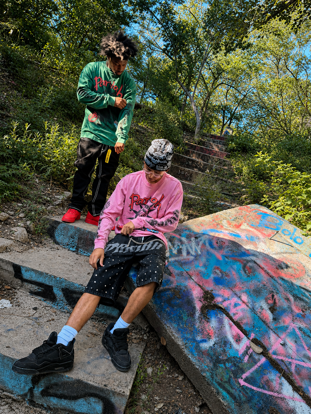Pariah Chosen Bundle  Long Sleeve + Denim Shorts (Pre-Order)