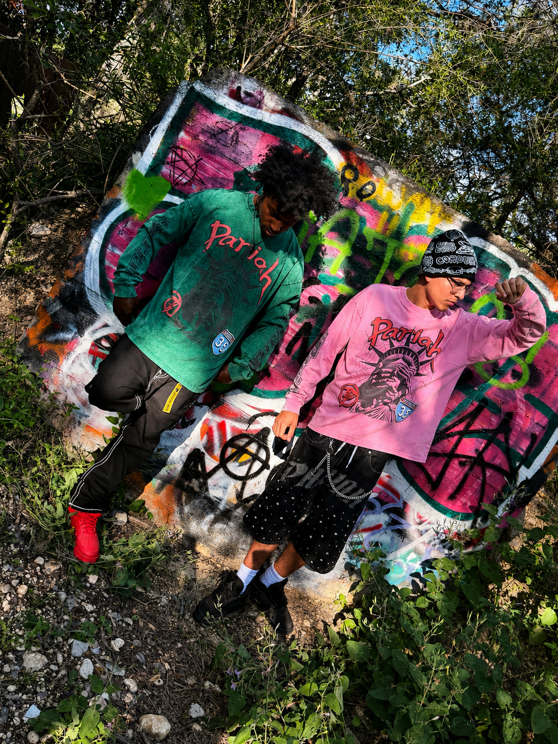 Pariah Chosen Bundle  Long Sleeve + Denim Shorts (Pre-Order)